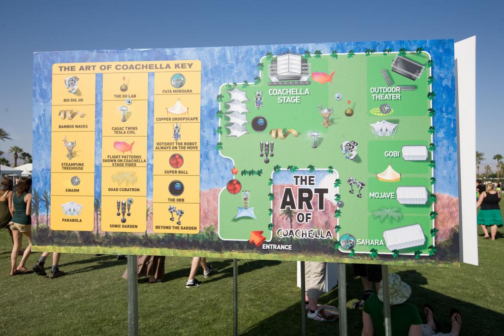Art of Coachella Sign
