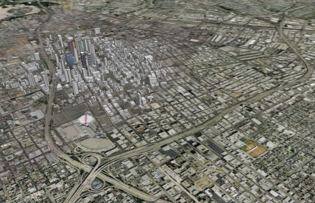 Central City 2007 as Rendered by Google Earth