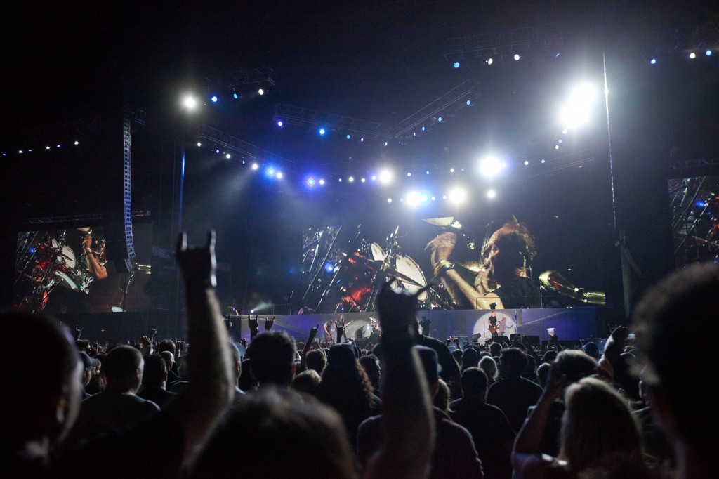 Metallica at Big 4 Festival