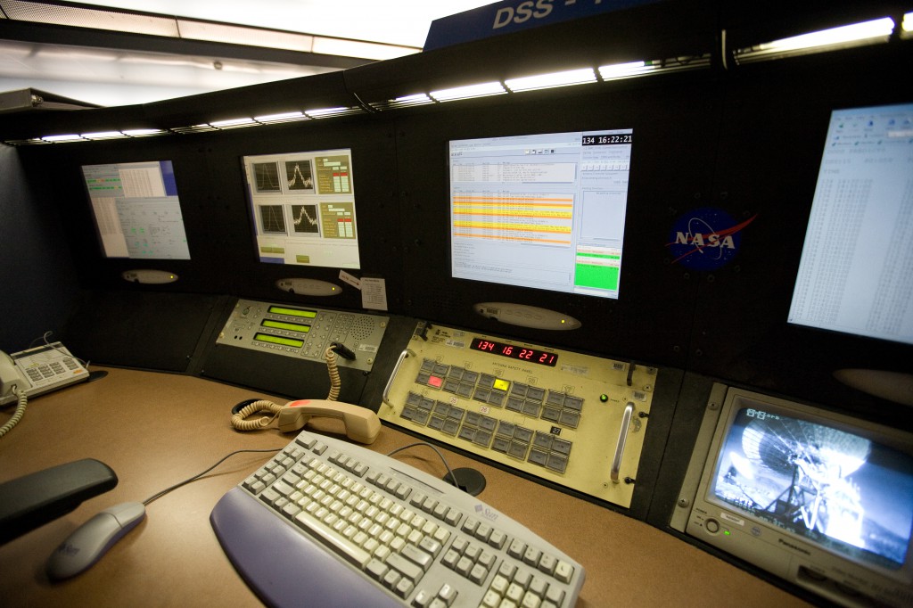 NASA Goldstone Mission Control