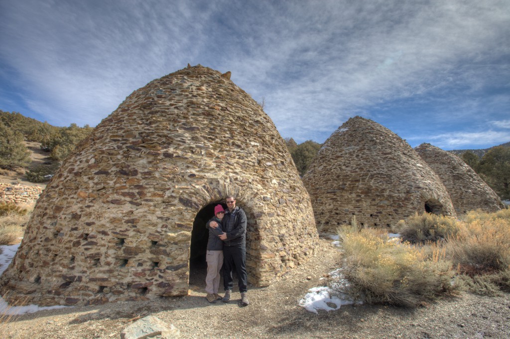 Penelope and Dave at the Charcoal Kilns