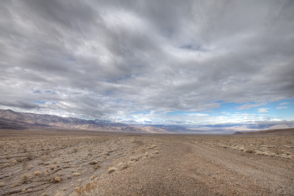 Tucki Mine Road in Death Valley