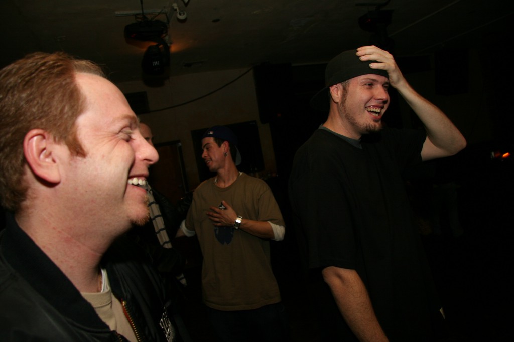 randy j and deacon laughing